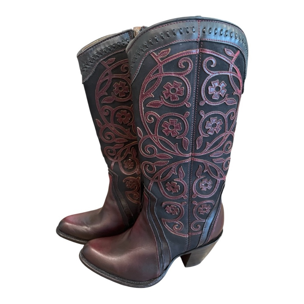 Cuadra 2Q05TR Women's Urban Calf Boots Size 8 Like New - Picture 2 of 10